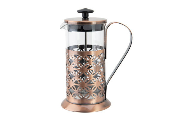 Cafetière à piston 35cl - Verre/bronze